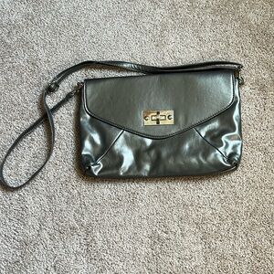 Apt 9 Silver Slim Shoulder Bag